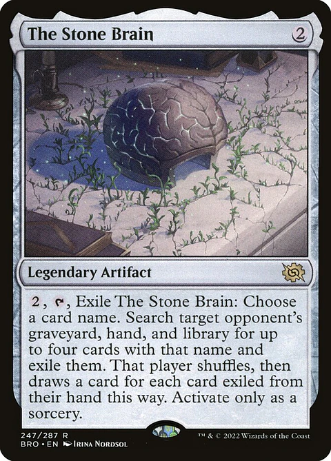 The Stone Brain | Inglés | NM | BRO