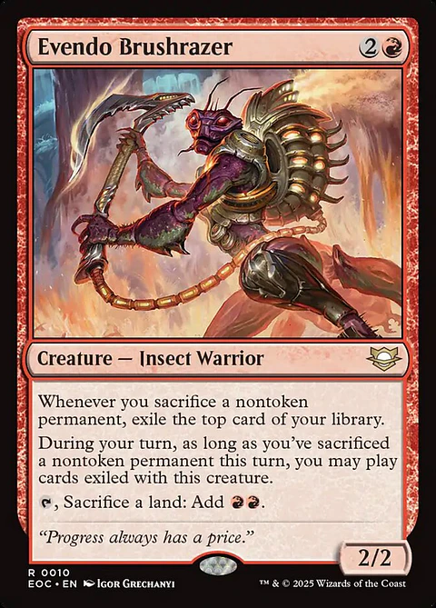 Evendo Brushrazer | Inglés | NM | EOC