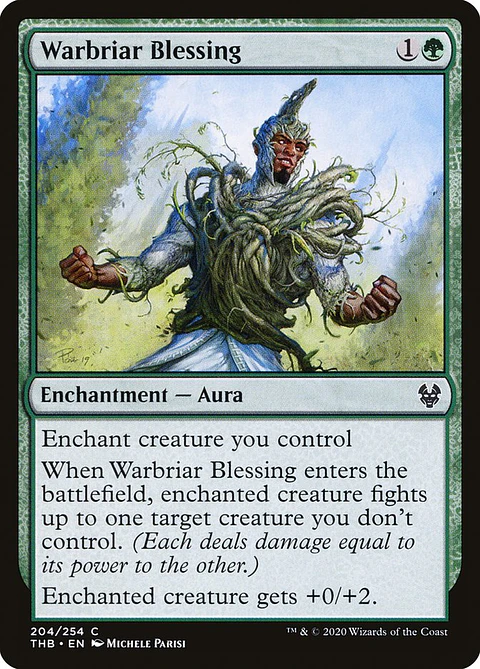 Warbriar Blessing (foil) | Inglés | NM | THB