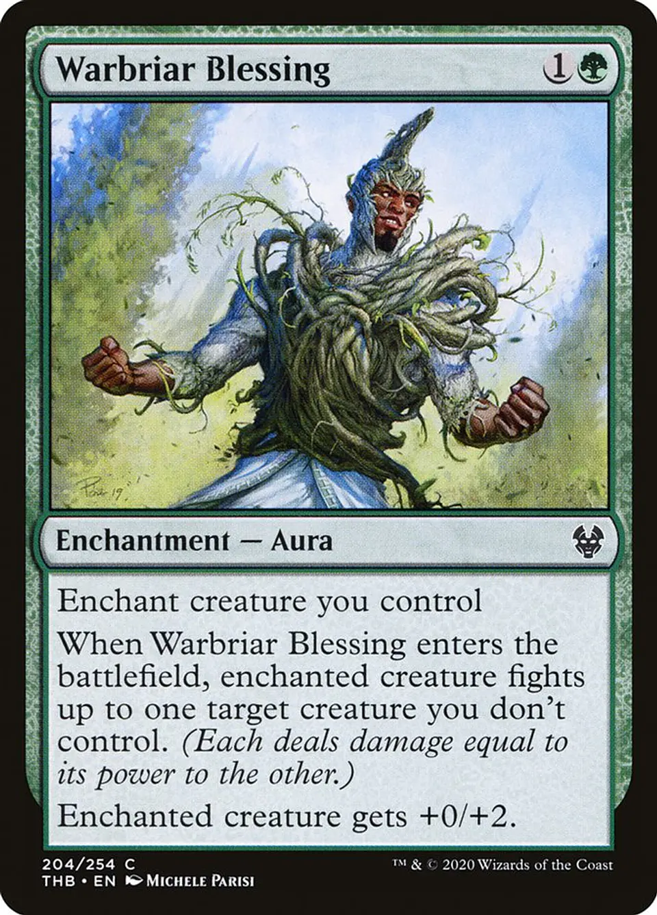 Warbriar Blessing (foil) | Inglés | NM | THB 1
