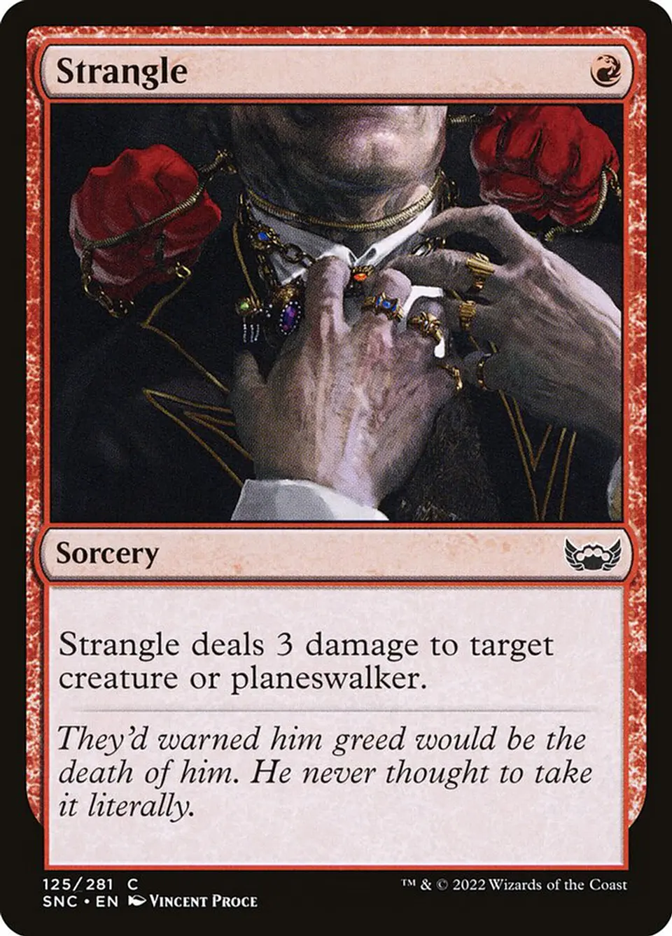 Strangle (foil) | Inglés | NM | SNC 1