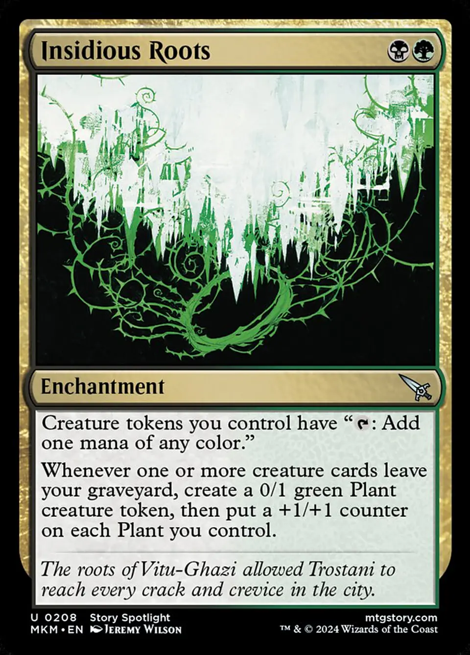 Insidious Roots | Inglés | EX | MKM 1