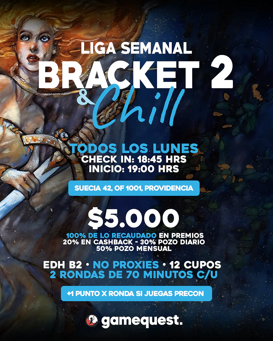 Liga Semanal: Bracket 2 & Chill (Lunes) 1