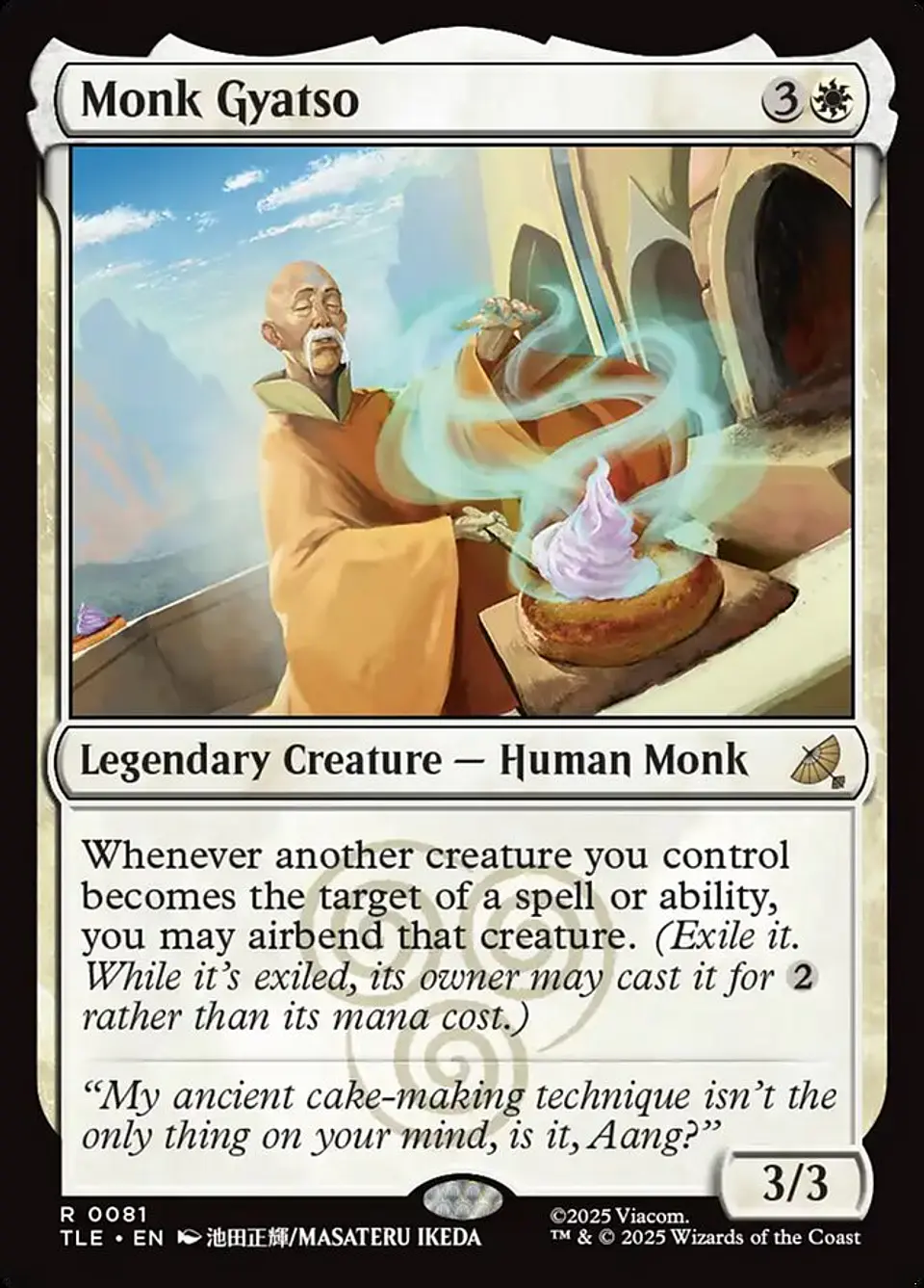 Monk Gyatso | Inglés | NM | TLE 1