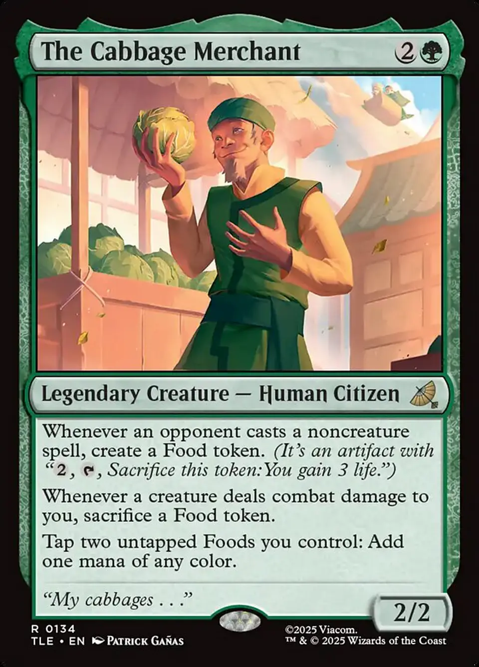 The Cabbage Merchant | Inglés | NM | TLE 1