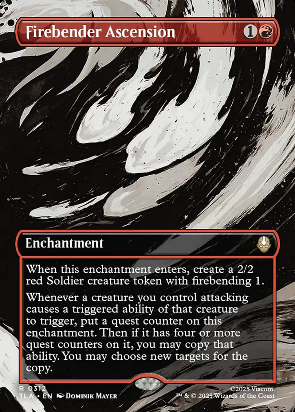 Firebender Ascension (Borderless) | Inglés | NM | TLA 1