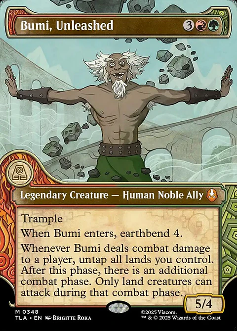Bumi, Unleashed (Showcase foil) | Inglés | NM | TLA