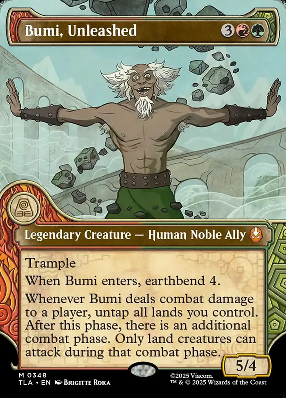 Bumi, Unleashed (Showcase foil) | Inglés | NM | TLA 1