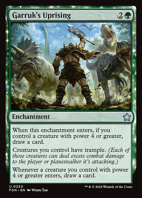 Garruk's Uprising | Español | NM | FDN
