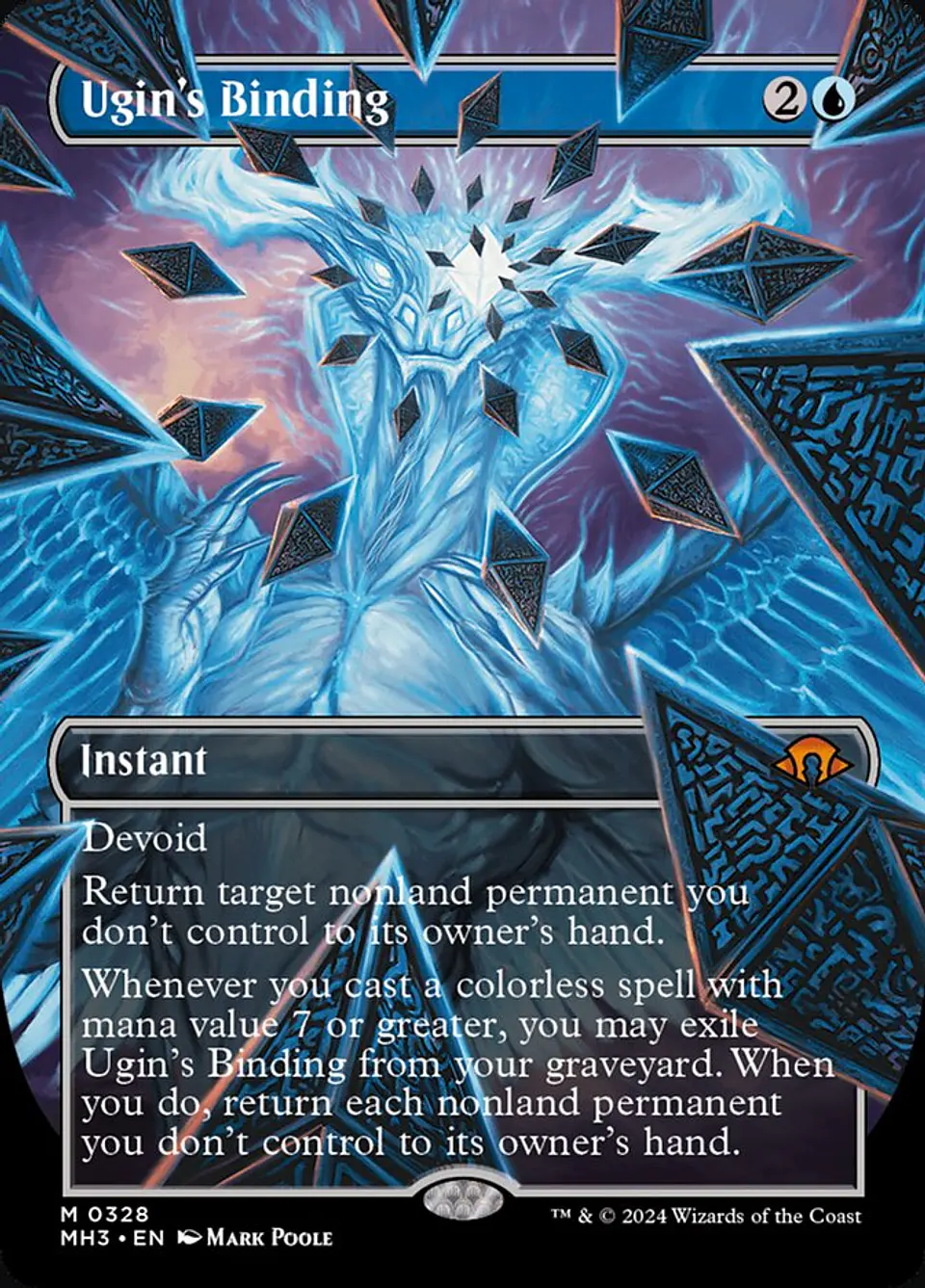 Ugin's Binding (Borderless) | Inglés | NM | MH3 1