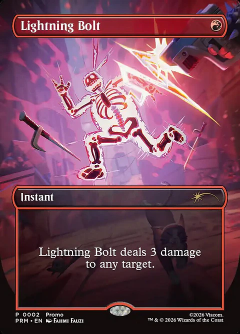 Lightning Bolt (Borderless) | Inglés | NM | PW26