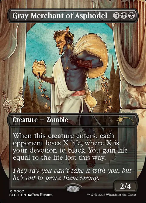 Gray Merchant of Asphodel (Borderless) | Inglés | NM | SLC