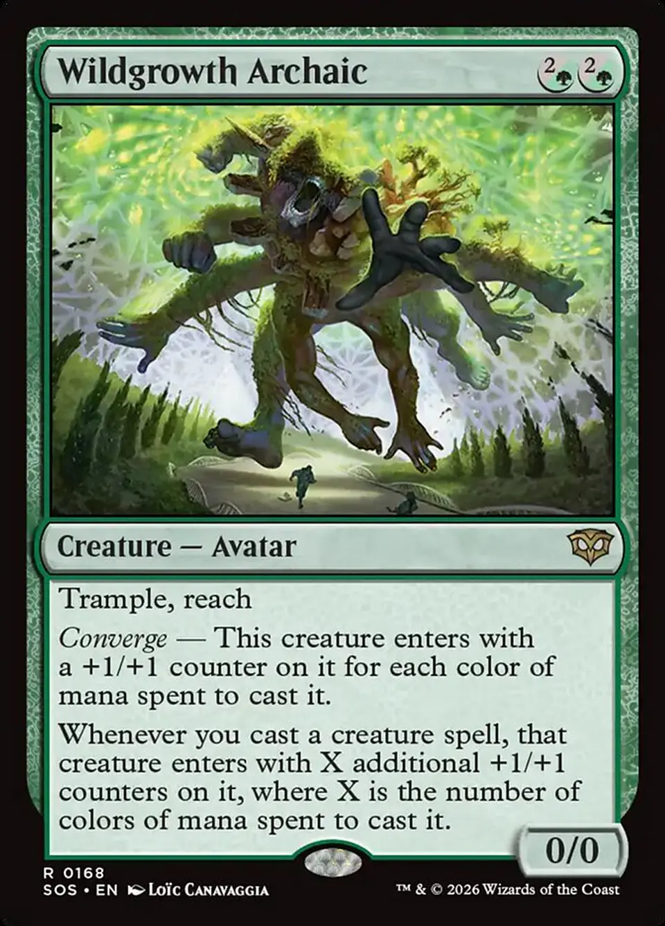 Wildgrowth Archaic | Español | NM | SOS 1