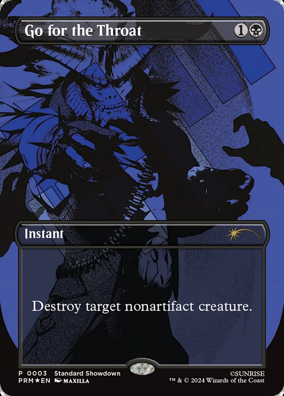 Go for the Throat (Borderless foil) | Inglés | NM | PCBB 1