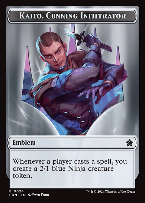 Kaito, Cunning Infiltrator Emblem | Inglés | NM | TFDN