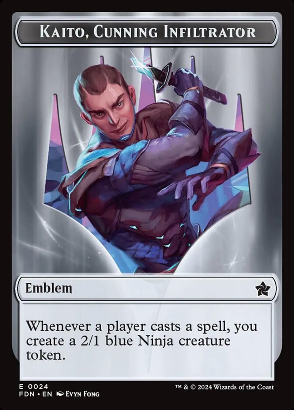 Kaito, Cunning Infiltrator Emblem | Inglés | NM | TFDN 1