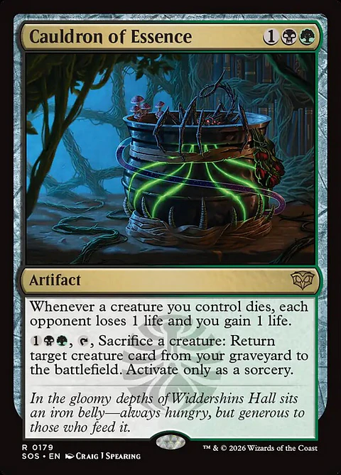 Cauldron of Essence (foil) | Inglés | NM | SOS