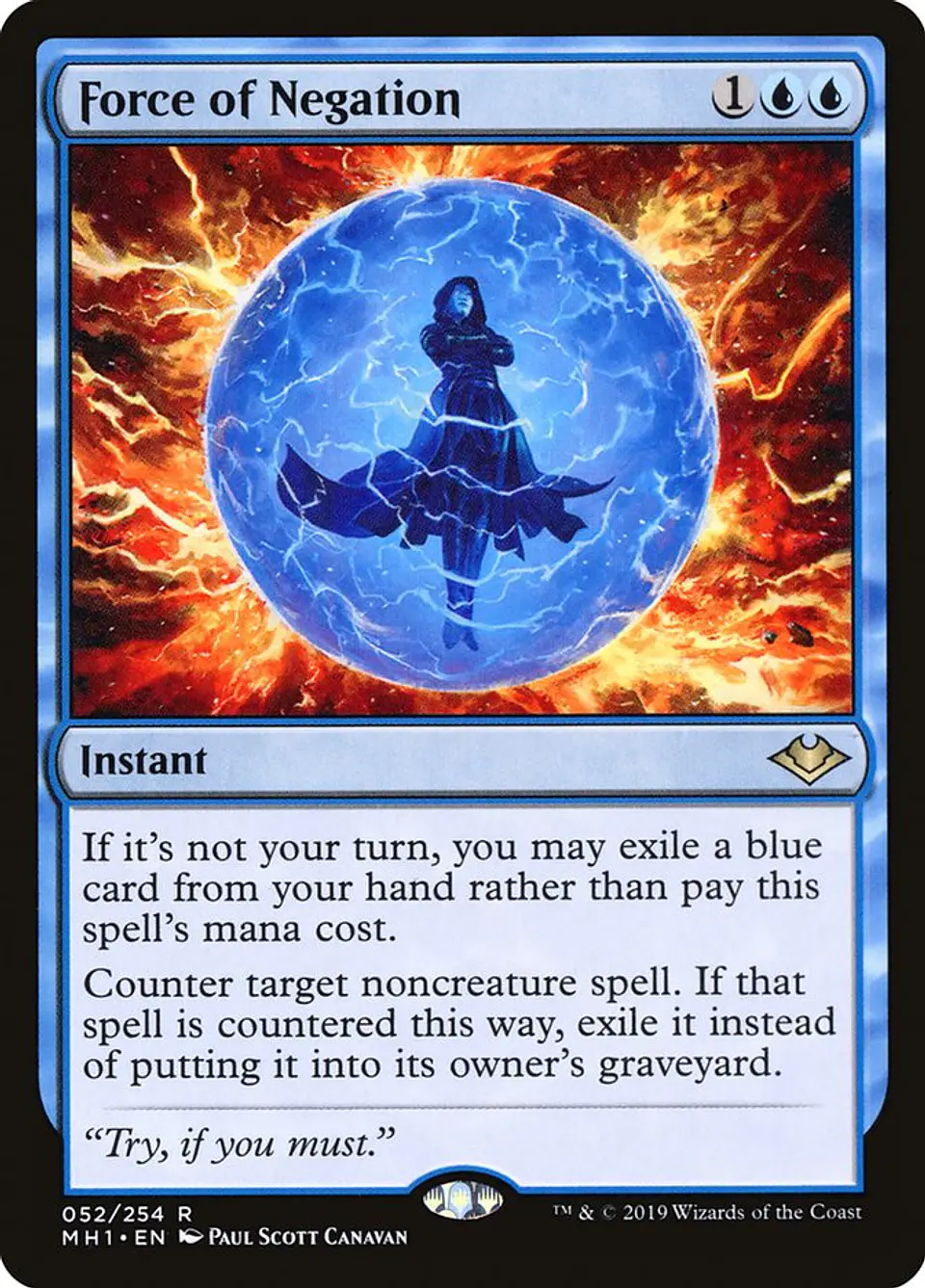Force of Negation | Inglés | NM | MH1 1