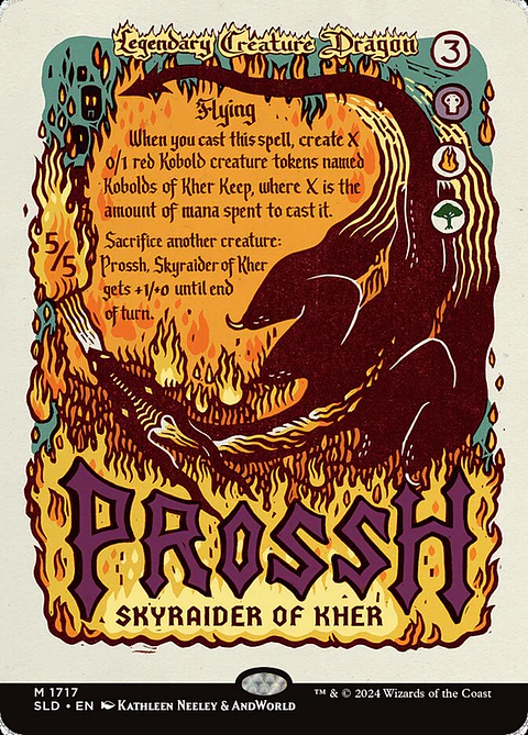 Prossh, Skyraider of Kher (Borderless foil) | Inglés | NM | SLD