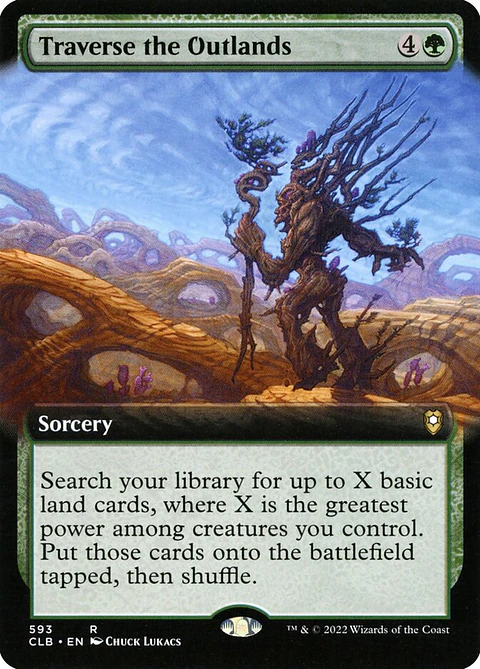 Traverse the Outlands (Extended Art) | Inglés | NM | CLB