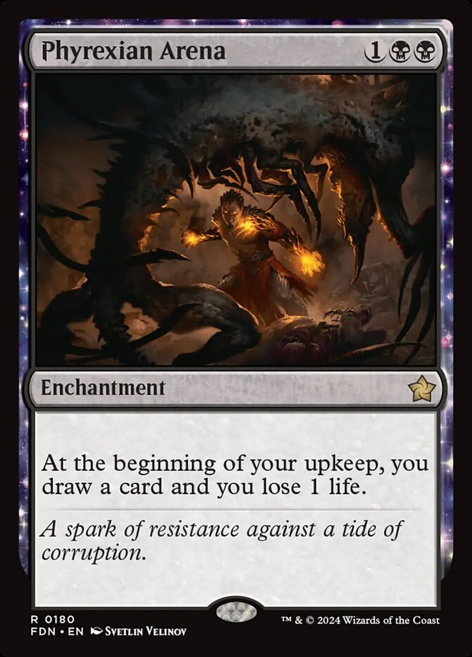 Phyrexian Arena | Inglés | NM | FDN 1