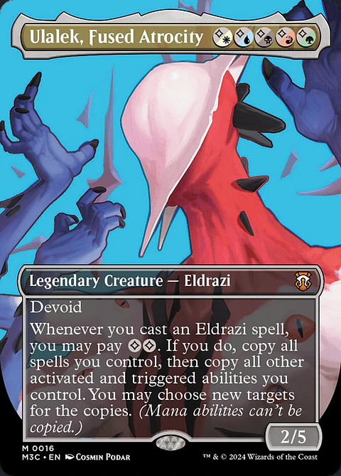 Ulalek, Fused Atrocity (Borderless foil) | Inglés | NM | M3C