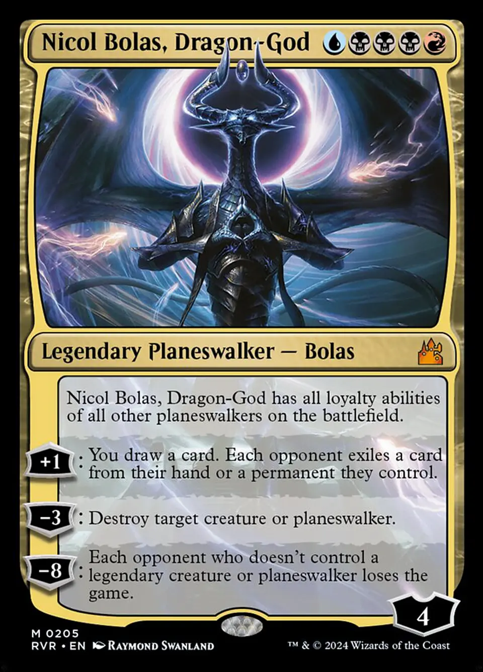 Nicol Bolas, Dragon-God | Inglés | NM | RVR 1