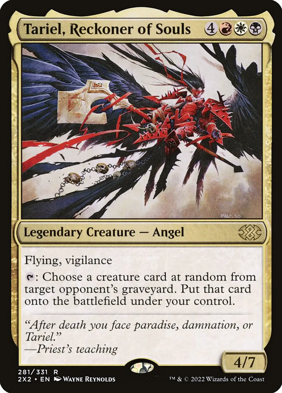 Tariel, Reckoner of Souls | Inglés | NM | 2X2 1