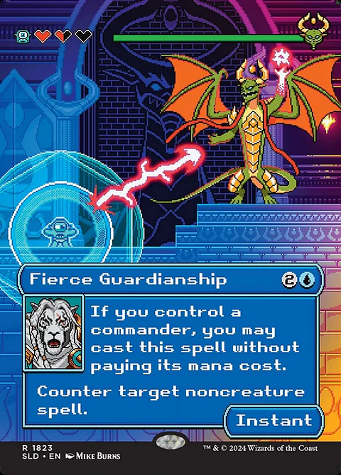 Fierce Guardianship (Borderless) | Inglés | NM | SLD
