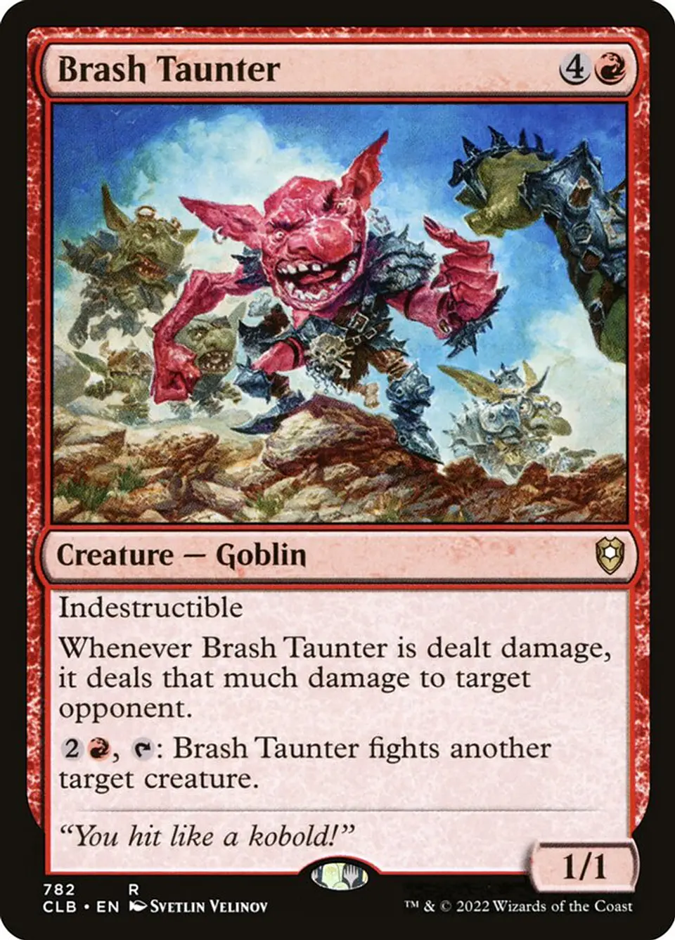 Brash Taunter | Inglés | NM | CLB 1