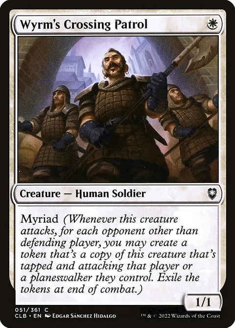 Wyrm's Crossing Patrol (foil) | Inglés | NM | CLB
