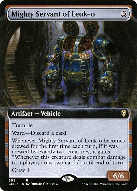 Mighty Servant of Leuk-o (Extended Art foil) | Inglés | NM | CLB
