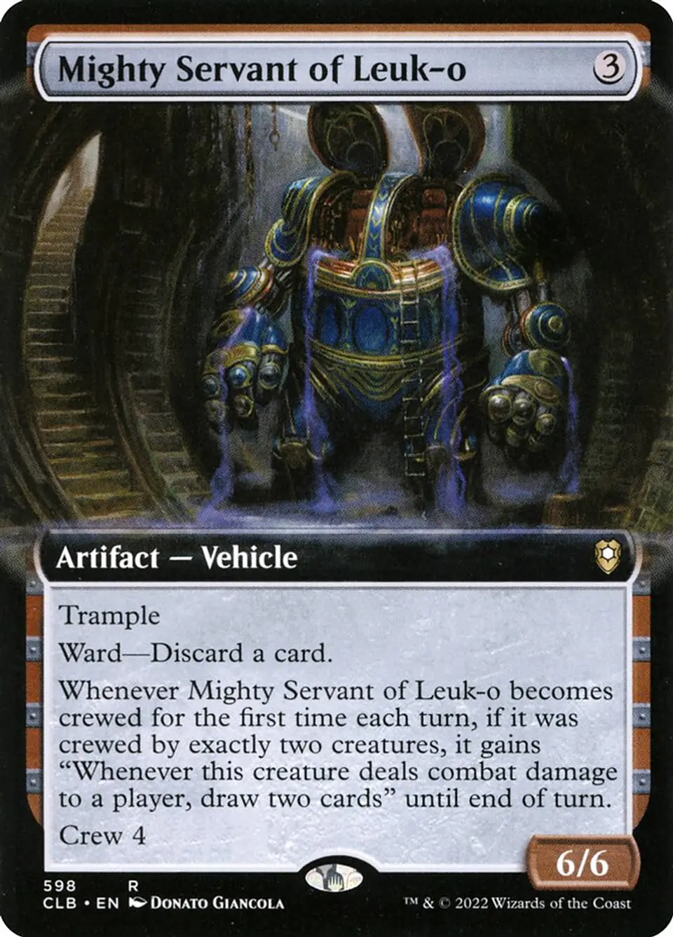 Mighty Servant of Leuk-o (Extended Art foil) | Inglés | NM | CLB 1