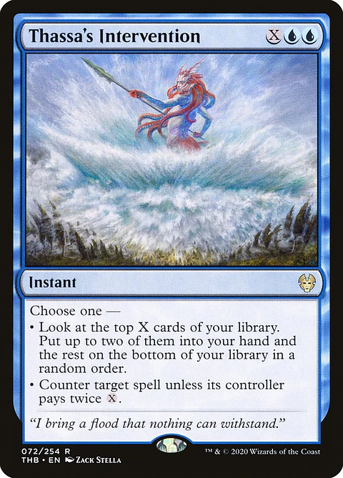 Thassa's Intervention (foil) | Inglés | NM | THB