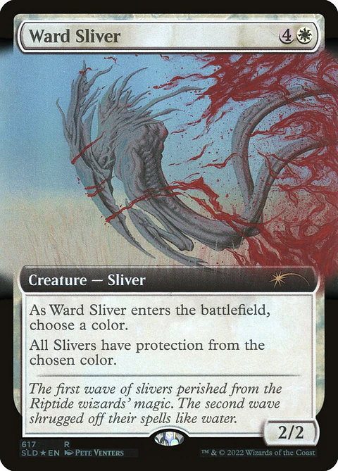 Ward Sliver (Extended Art foil) | Inglés | NM | SLD