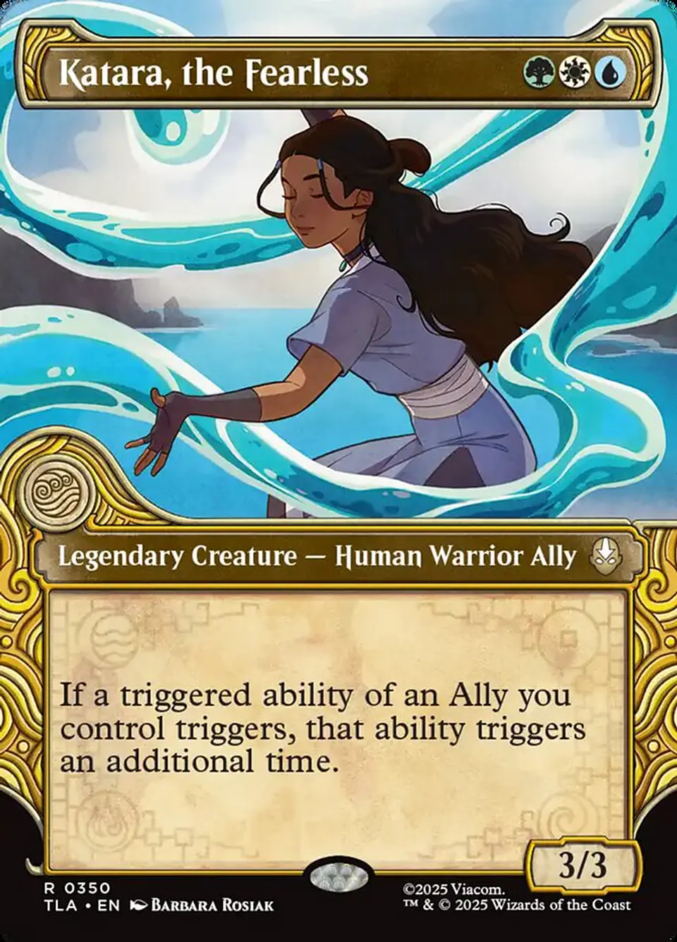 Katara, the Fearless (Showcase) | Inglés | NM | TLA 1