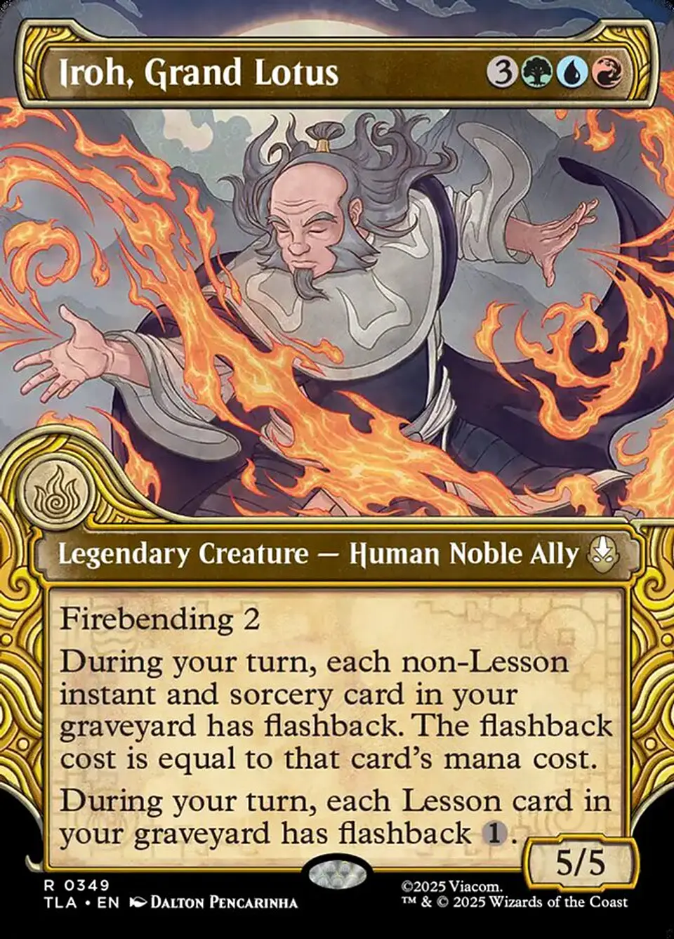 Iroh, Grand Lotus (Showcase foil) | Inglés | NM | TLA 1
