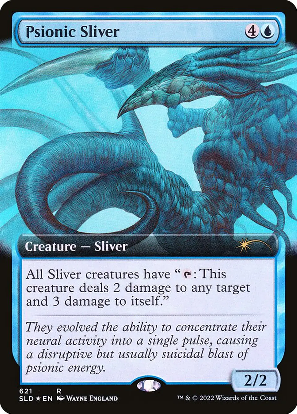 Psionic Sliver (Extended Art foil) | Inglés | NM | SLD 1