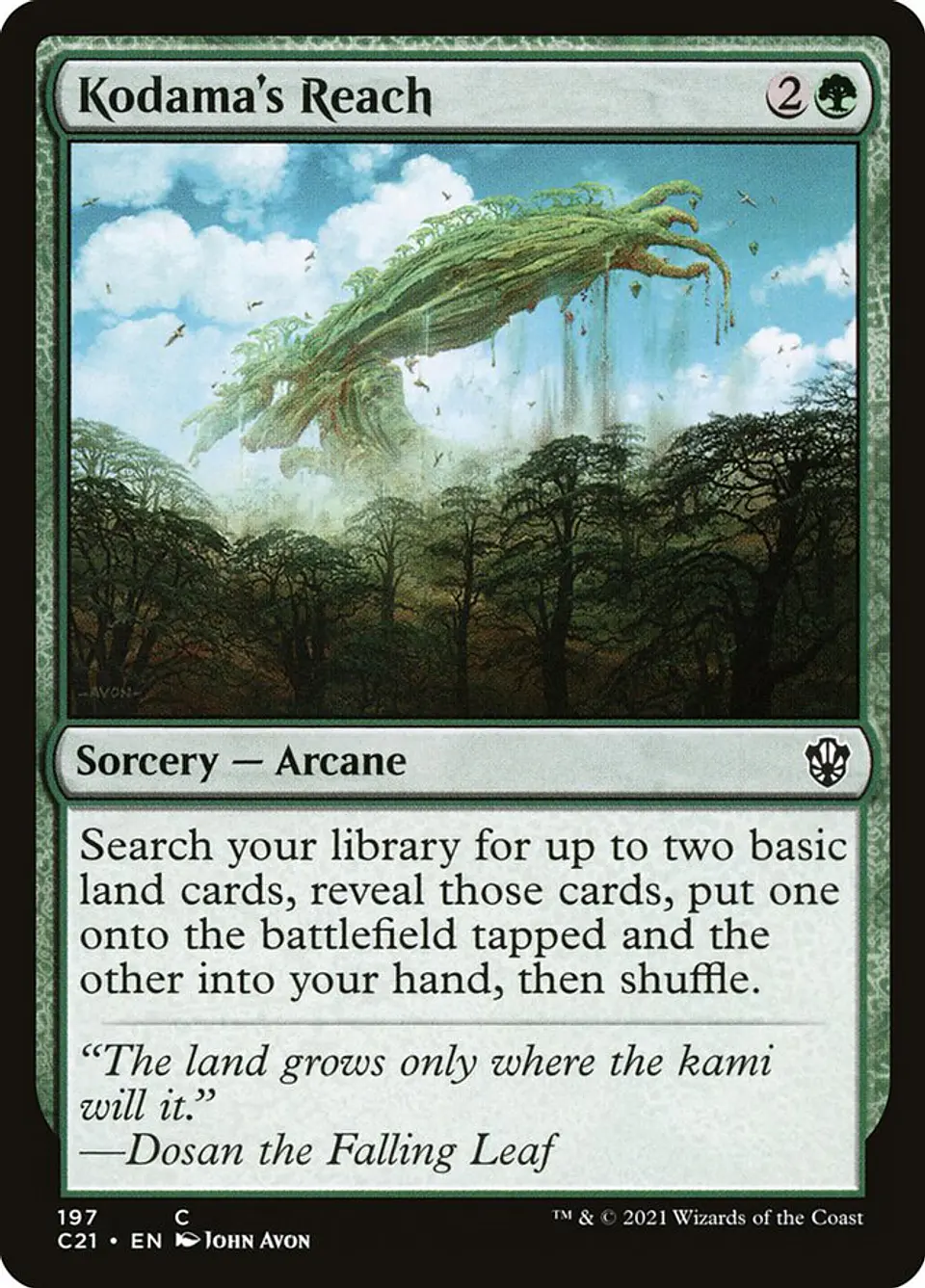 Kodama's Reach | Inglés | NM | C21 1