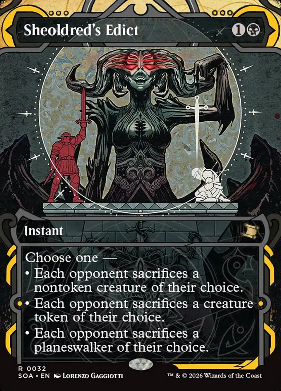 Sheoldred's Edict (Showcase) | Inglés | NM | SOA 1