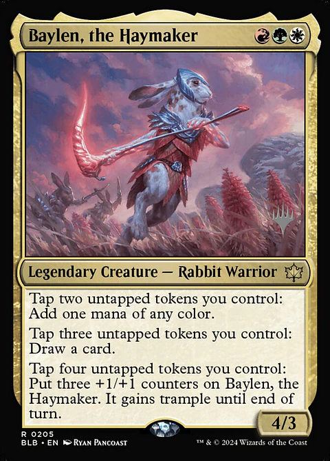 Baylen, the Haymaker (foil) | Inglés | NM | PBLB