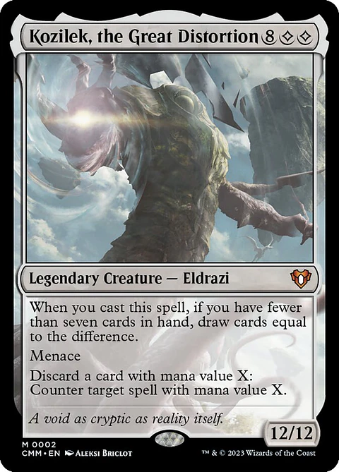 Kozilek, the Great Distortion | Inglés | NM | CMM