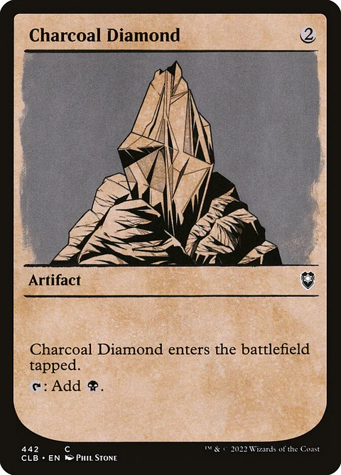 Charcoal Diamond (Showcase foil) | Inglés | NM | CLB