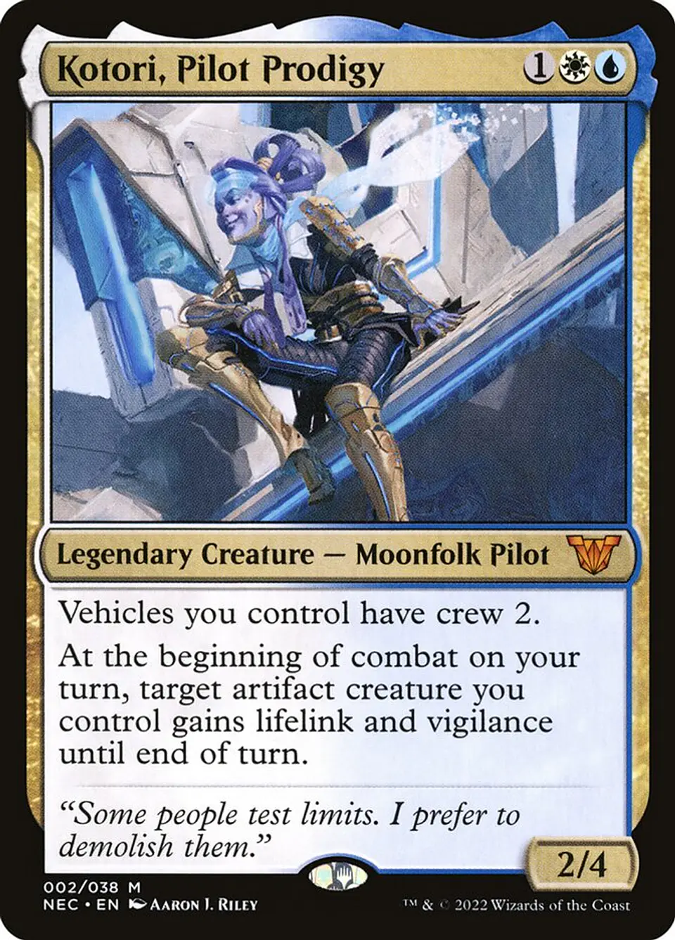 Kotori, Pilot Prodigy | Inglés | NM | NEC 1