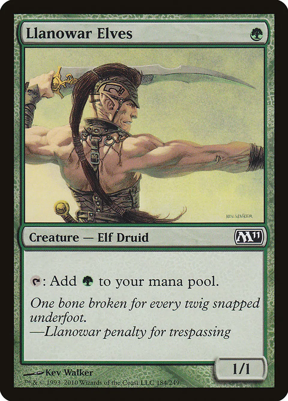 Llanowar Elves | Inglés | NM | M11 1