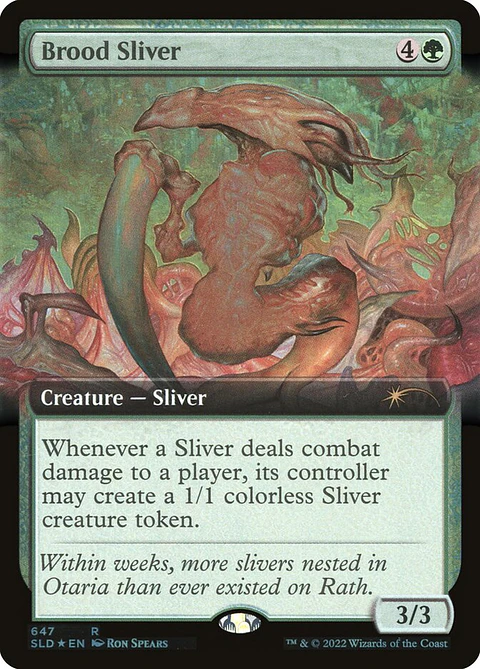 Brood Sliver (Extended Art foil) | Inglés | NM | SLD