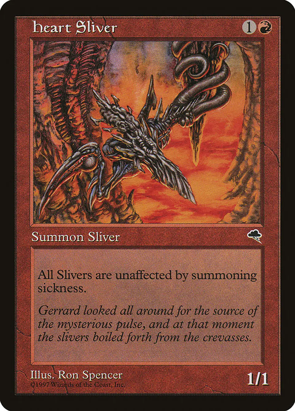 Heart Sliver (Retro Frame) | Inglés | NM | TMP 1