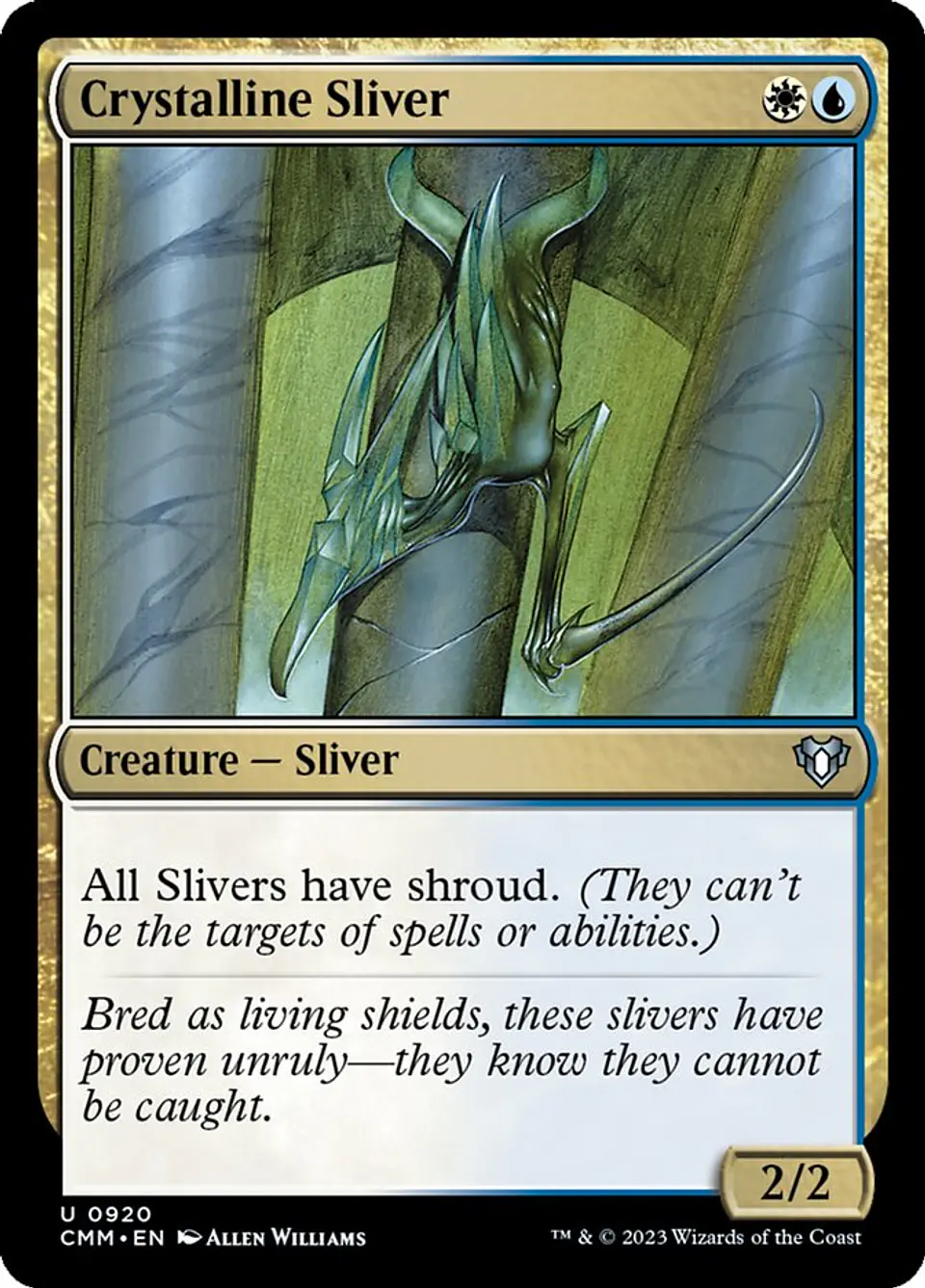 Crystalline Sliver | Inglés | NM | CMM 1