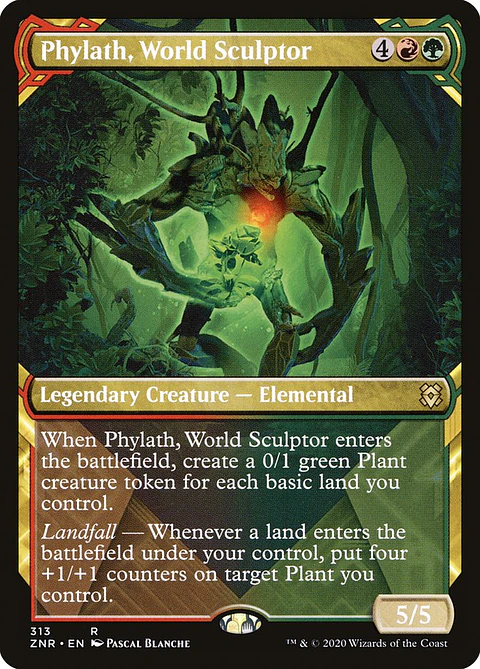 Phylath, World Sculptor (Showcase) | Inglés | NM | ZNR