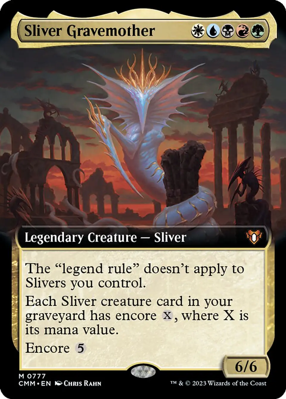 Sliver Gravemother (Extended Art) | Inglés | NM | CMM 1